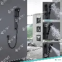 2216611-HS1 - RECTANGULAR HAND SHOWER BLACK