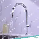 2221112-AF6846-5 - PULL DOWN  SPRAYER KITCHEN FAUCET BLACK