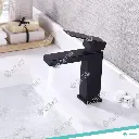221912-6028-6A - SINGLE HOLE SQUARE BATHROOM FAUCET