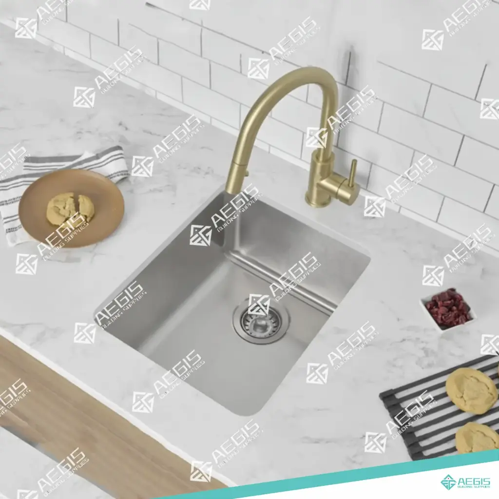 22.20.1-DY-U701A  - UNDERMOUNT STAINLESS STEEL SINGLE BOWL BAR PREP KITCHEN SINK W21.5 X L17.75 X D7.75 INCH