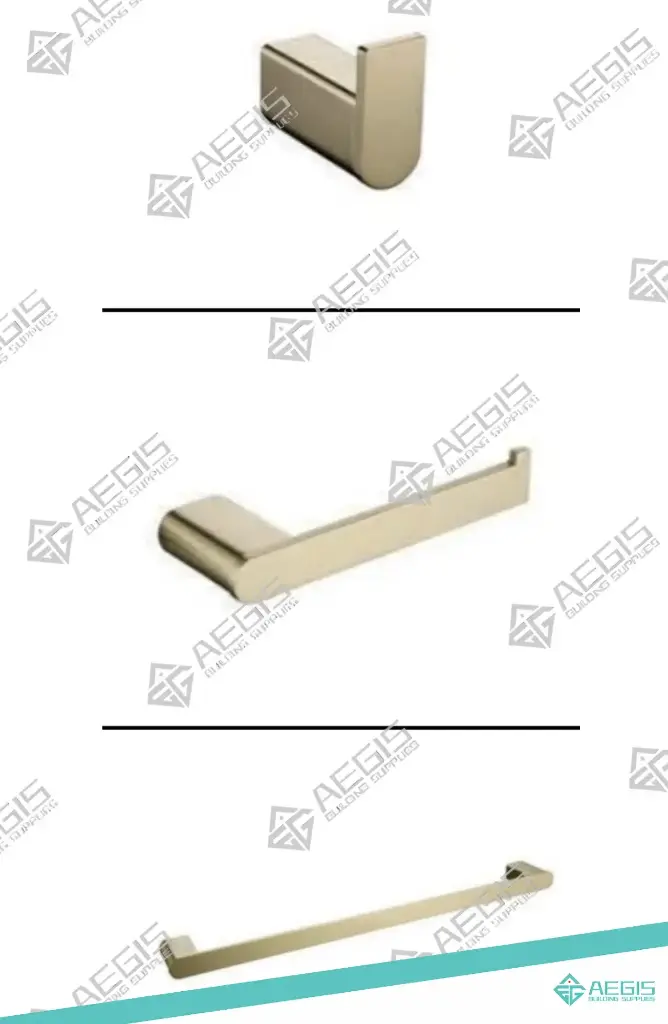 10.5.3.1 - FLAT WITH ROUND EDGES WITH SMALL HOOK MODERN 4 PIECE - BLACK