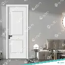 831.3.2 - 2 PANEL - SINGLE SWING - WOOD INTERIOR DOORS - HOLLOW CORE - 32 x 80 INCH LEAF