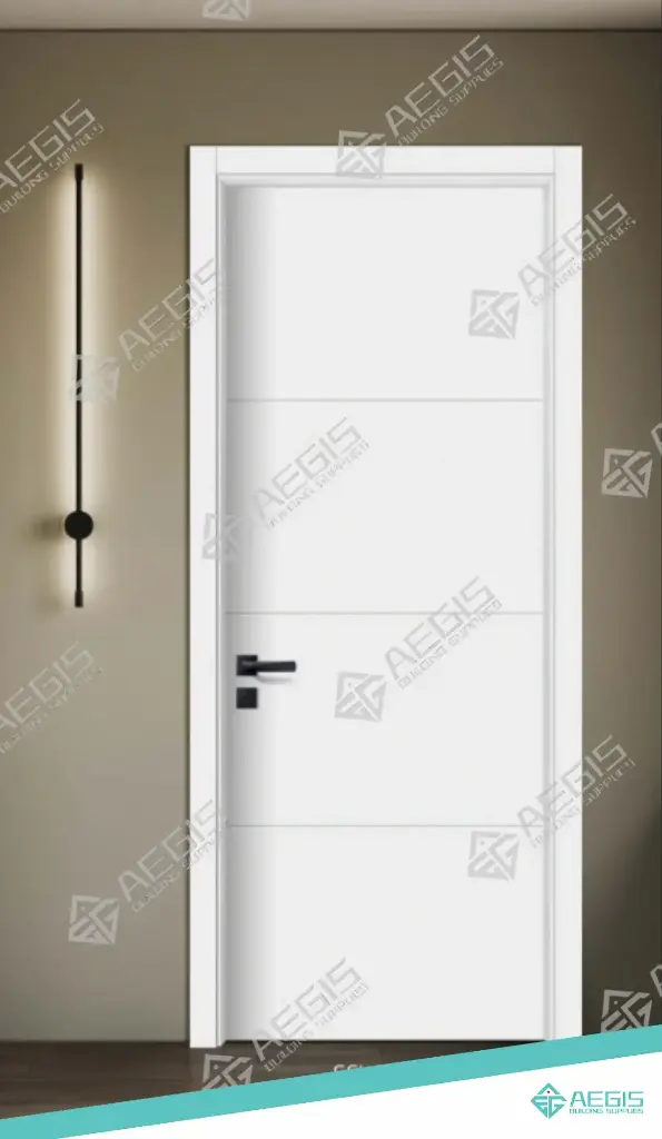 831.6.1 - 3 LINES - SLAB ONLY - WOOD INTERIOR DOORS - HOLLOW CORE - 32 x 80 INCH LEAF