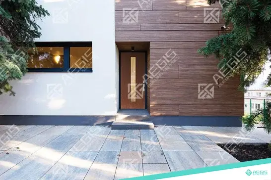 841.2.1 - LITE CENTRE - SINGLE - WOOD EXTERIOR DOOR (WITH GLASS) 20 MINUTE FIRE RATING W36 X H80 INCH LEAF RO W38 X H82 INCH