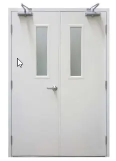 85201 - DOUBLE 90 MINUTE FIRE RATED DOOR