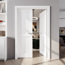 DOUBLE SWING WOOD INTERIOR DOORS